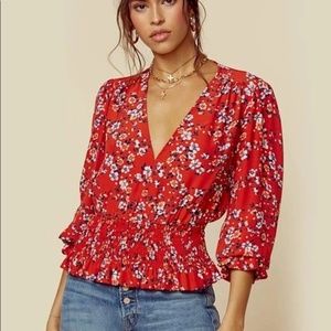 Blue Life Cora Top nwot